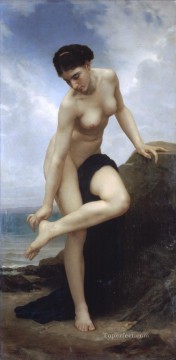 ヌード Painting - アプレ・ル・バン 1875年 ウィリアム・アドルフ・ブーグローのヌード